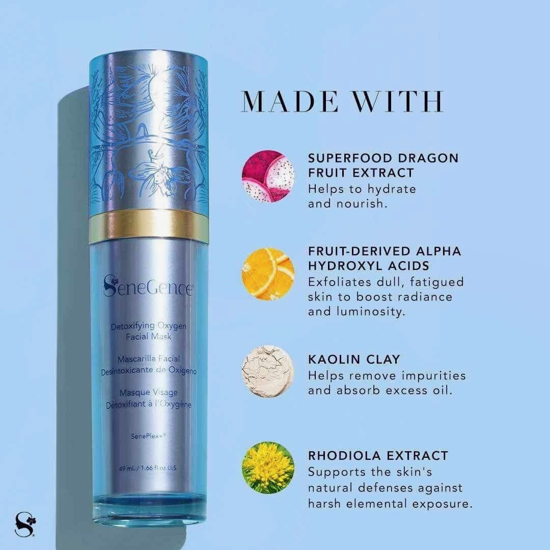 Detoxifying Oxygen Facial Mask