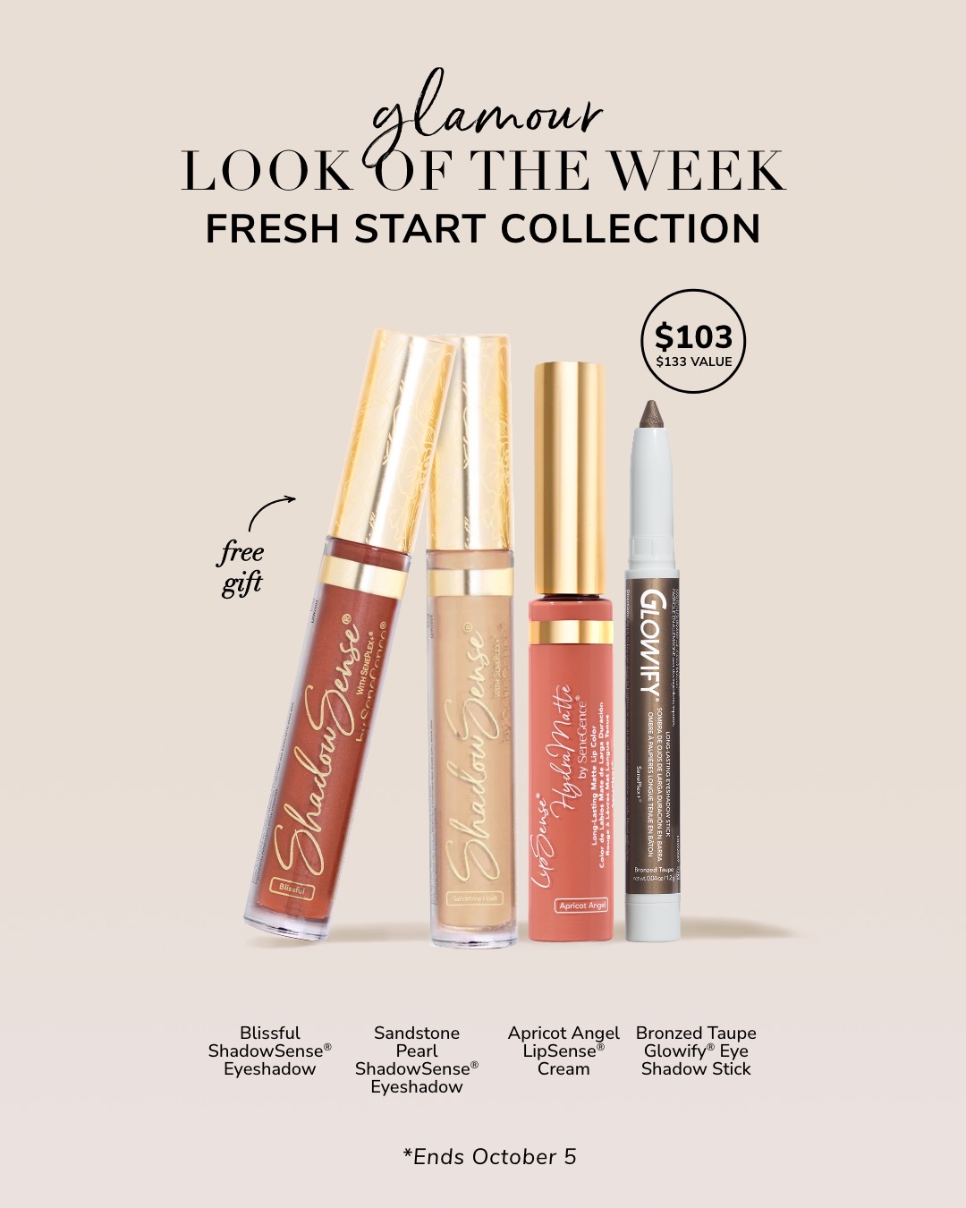 This WEEK’S SENEGENCE PROMO – “FALL MAKEUP COLLECTION”