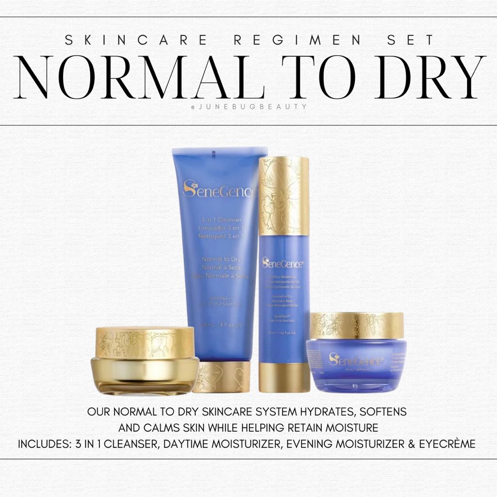 Normal to Dry SkinCare Regimen